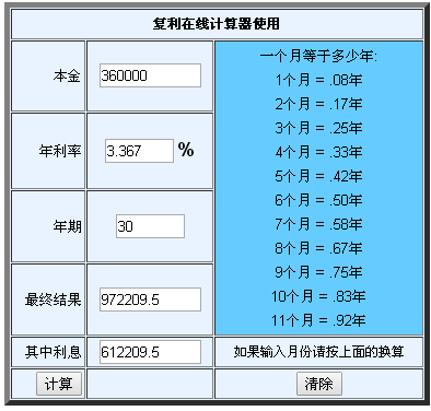 年金计算器 年金险复利怎么计算器