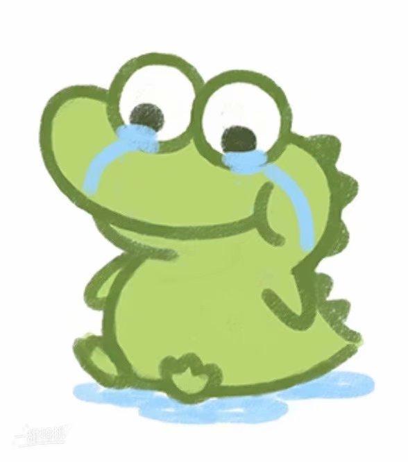 今日表情包可可爱爱小鳄鱼