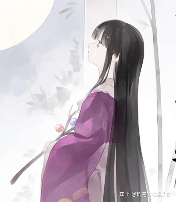 唯美插画:亭亭玉立,令人难以忘怀的含蓄美人儿!