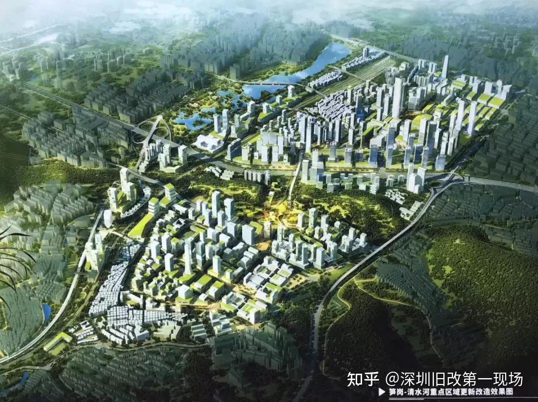 重磅深圳10区86个旧改项目规划图曝光