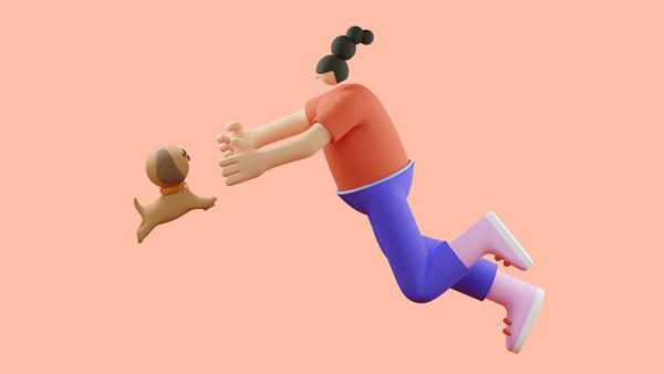 手工制作个性十足的高质量3d插画