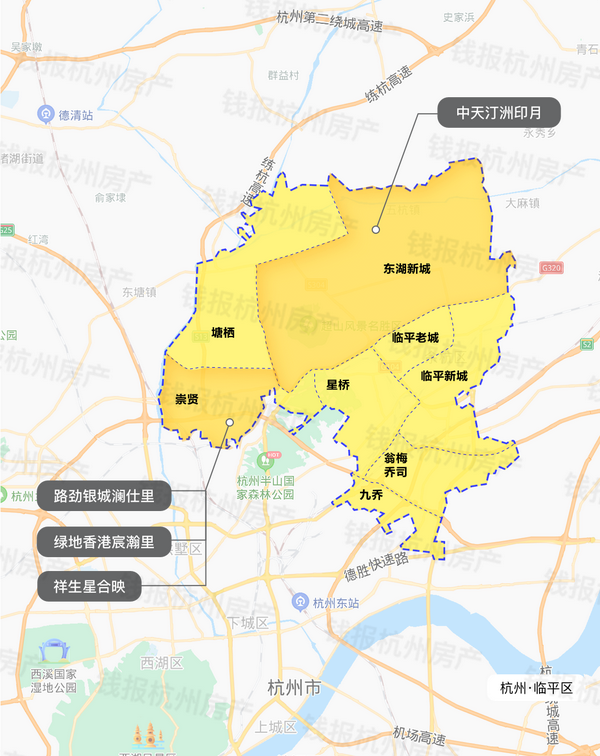 杭州市新房限售五年内不得出售地图出炉火热火热