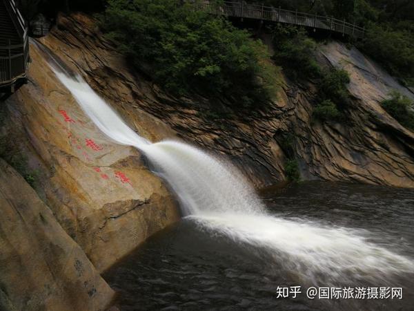 手机看密云黑龙潭飞瀑--徐长红