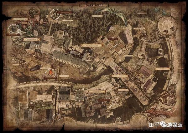 《黑暗之魂》地图