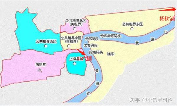 以上为上海租界地图
