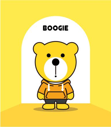 来自韩国的boogie bear家族成员,高萌登场