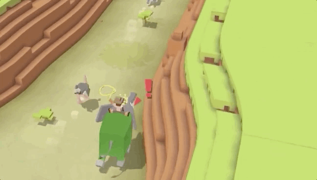 疯狂动物园 跑酷是在小时候就能精通的玩法,障碍跨越需要专注地应变