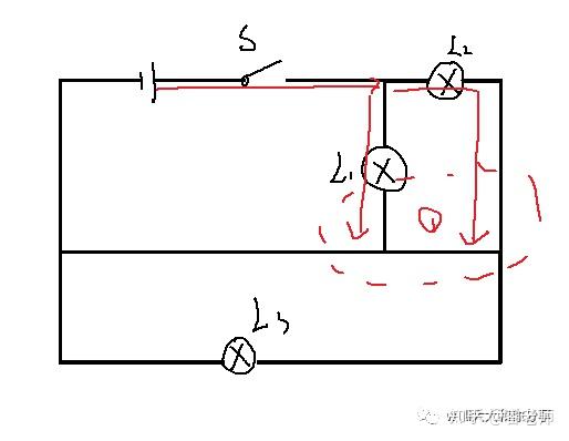 以上两种电路是最简单的短路问题,但是往往做题的时候电路会相对复杂