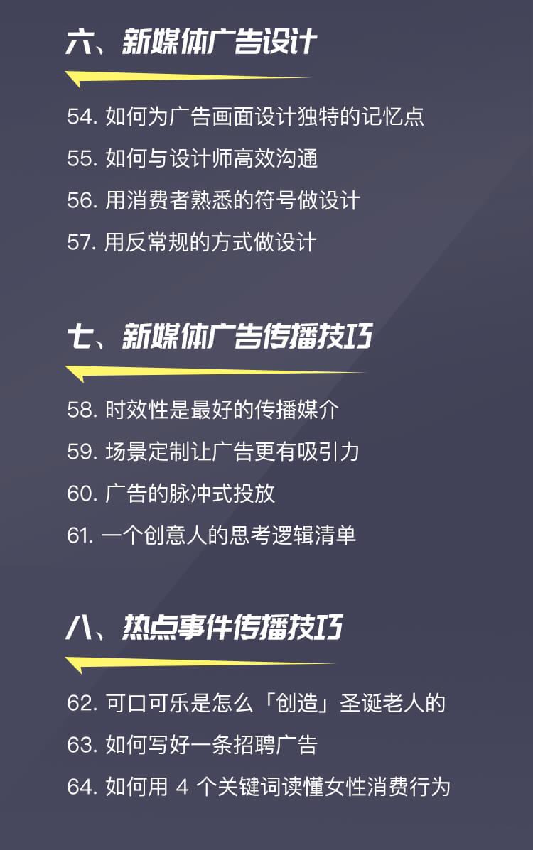广告创意与营销文案 64 讲