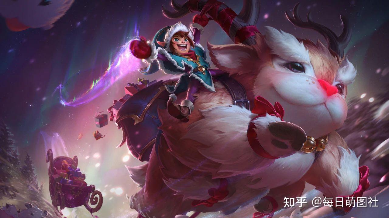 【英雄联盟lol】全英雄008期-4k壁纸 雪人骑士 努努