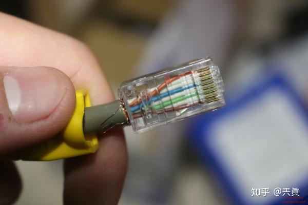 学会自己制作网线水晶头,水晶头(rj45)接法