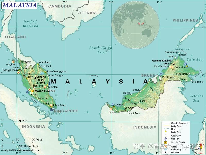 马来西亚(马来语/英语:malaysia),简称大马,是君主立宪联邦制国家