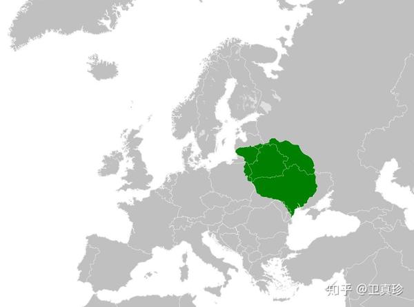 那时的立陶宛大公国囊括了现在的波兰,拉脱维亚,白俄罗斯,俄罗斯和