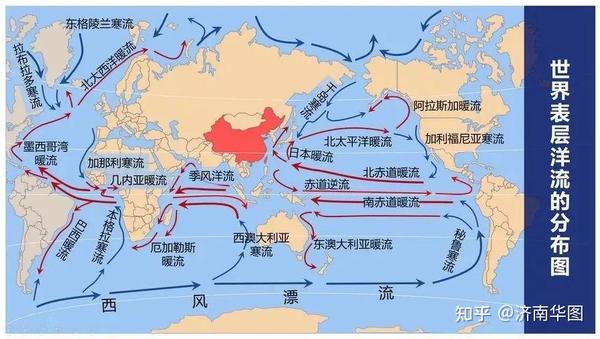 若在日本海域投放,会被日本暖流裹挟,分两支,一支继