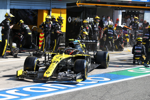 雷诺f1车队在f1意大利大奖赛再次赢得12积分