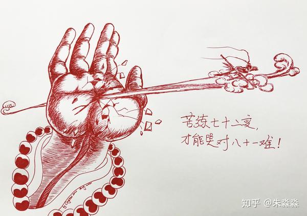 佛曰 苦练七十二变 才能笑对八十一难!
