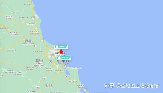 该港口与仅相距约620公里的墨西哥城以及美国通过堪萨斯城墨西哥南部