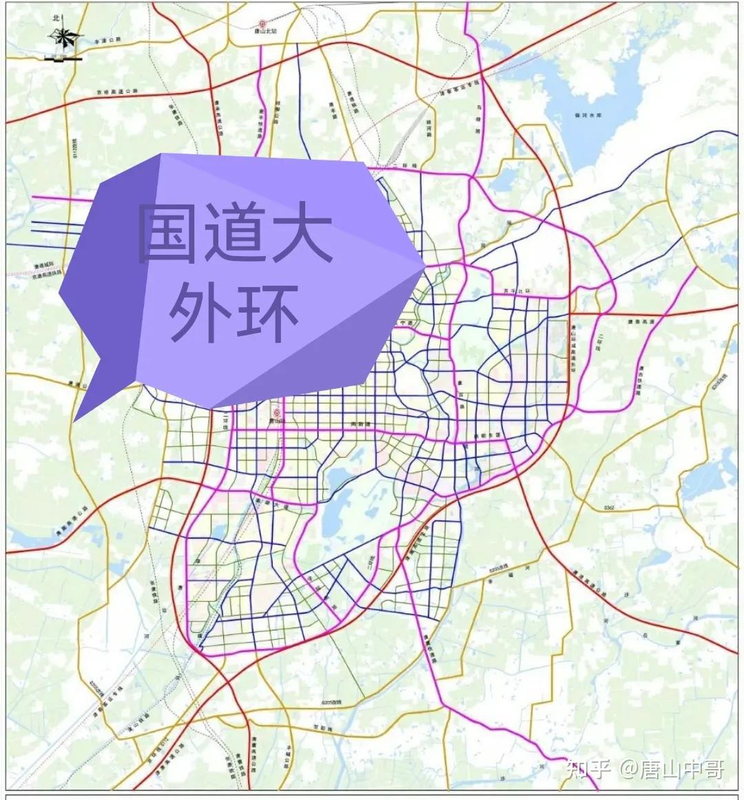 唐山要有双大外环,你知道在哪吗?来具体看看路线,值得