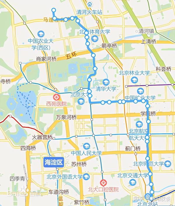 330路公交车的原路线是后沙涧——颐和园,直到2017年9月15日路线才