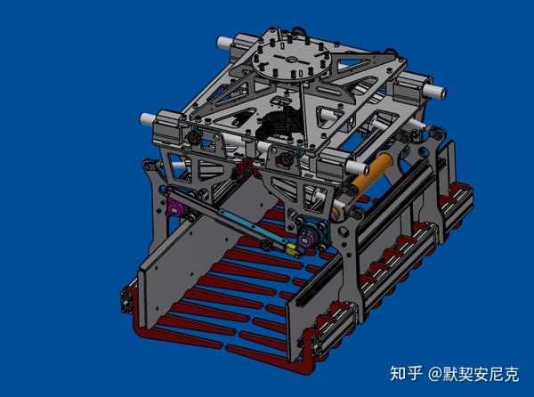 川崎cp180机器人码垛夹抓夹具三维模型设计