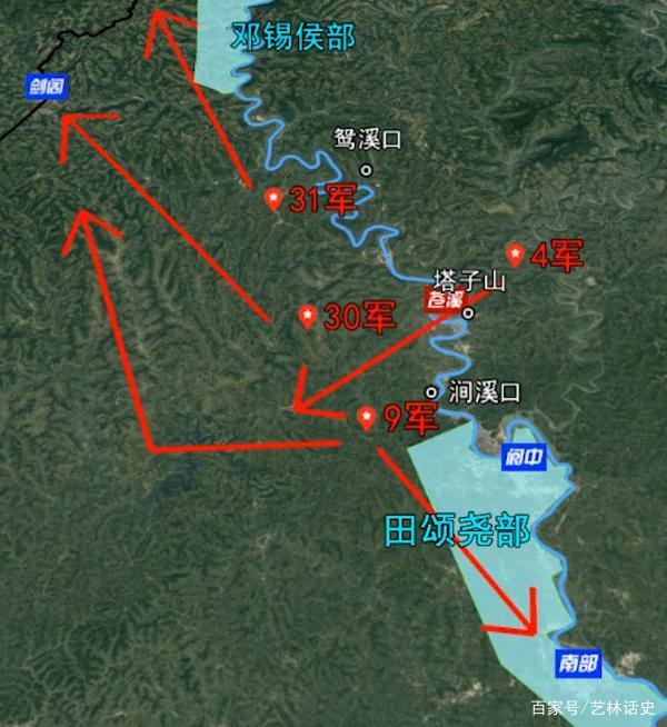 详解强渡嘉陵江战役红军首次在宽大正面上的多路突破