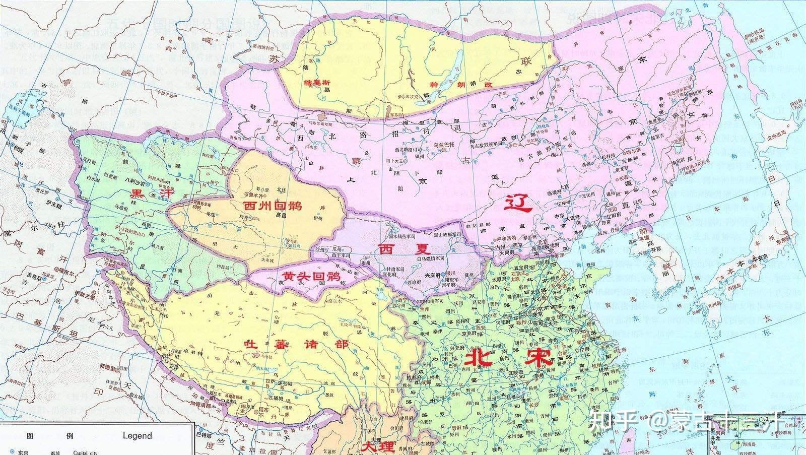 受教科书历史地图影响,也就是谭其骧画的地图中辽国版图非常广阔,东到