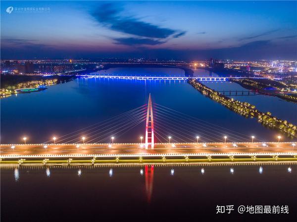 盘锦市夜景