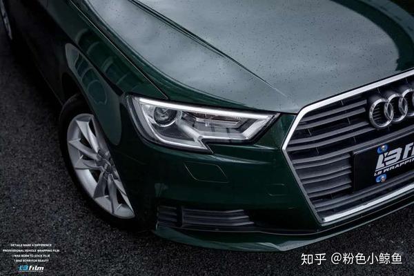 奥迪audi a3原厂漆宾利墨绿