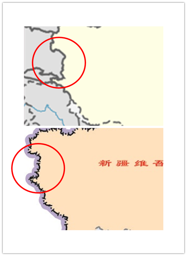 中国和塔吉克斯坦已经勘定边界为什么很多地图还是画成未定国界