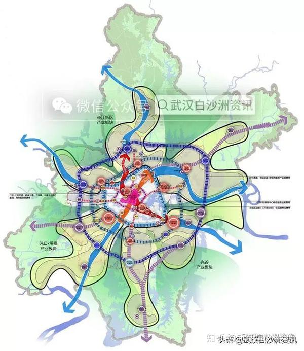 看重点!武汉白沙洲片区总体定位规划