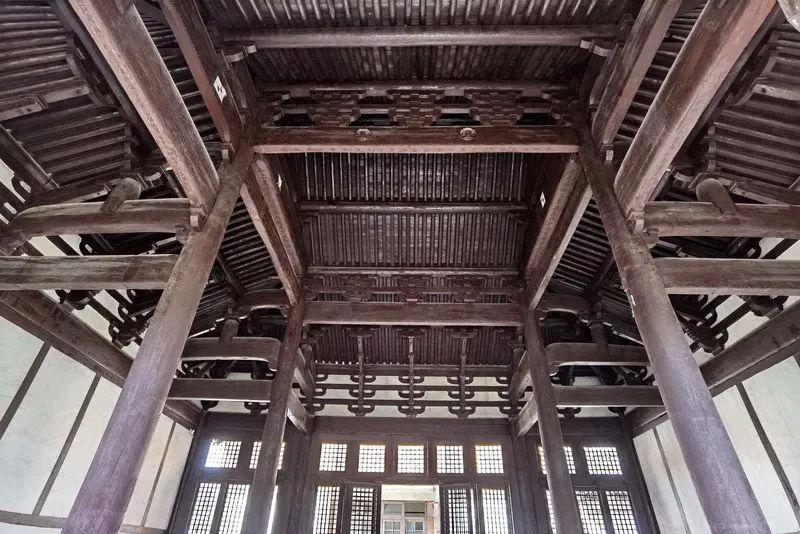 元代南方"官式"做法的木构建筑范例图源/金华文化天宁寺大殿建于北宋