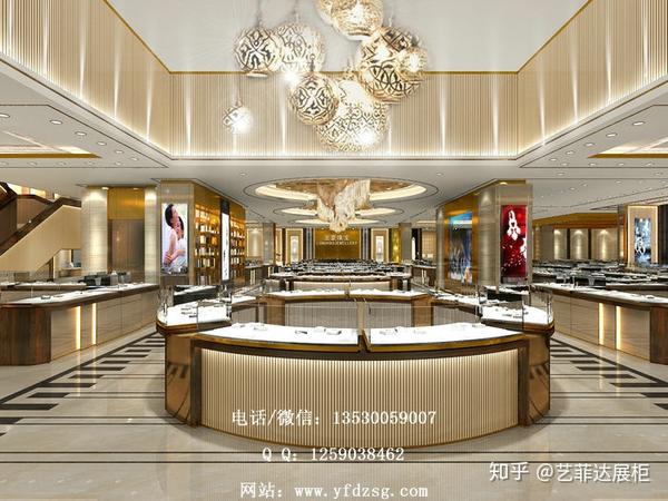 珠宝展示柜设计是否成功由消费者喜爱度决定