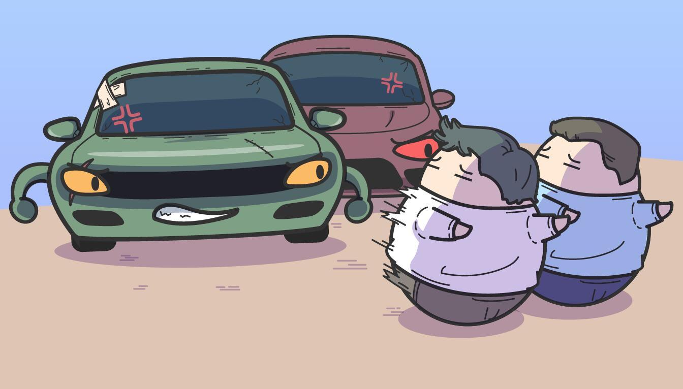 自己压根就不敢去碰,就怕买到事故车,泡水车