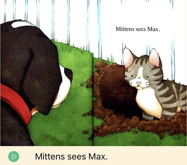 【儿童英文预备级绘本读物mittens系列】之what"s that,mittens?