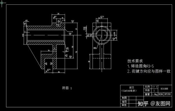 ca6140车床拨叉零件831005工艺规程及铣槽夹具设计(说明书 cad图纸