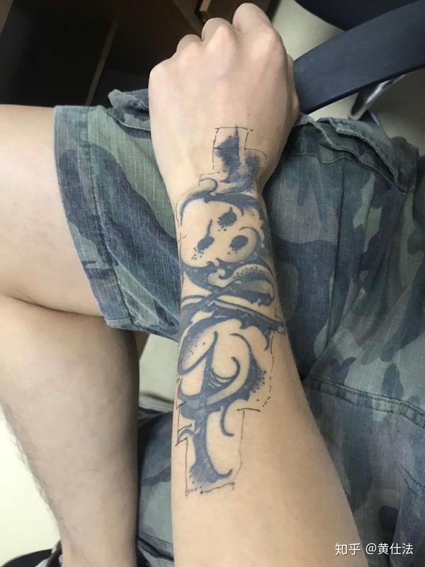 激光纹身的过程