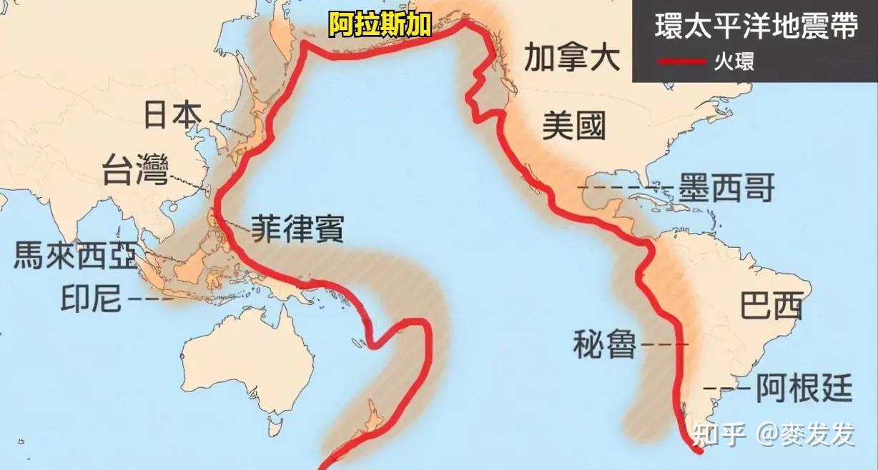 中学地理曾经了解过这个环太平洋地震带