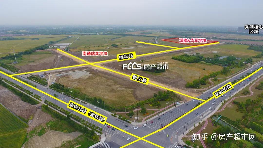 830首个项目规划公示秀洲高新区城建华润地块批前公告共17幢住宅