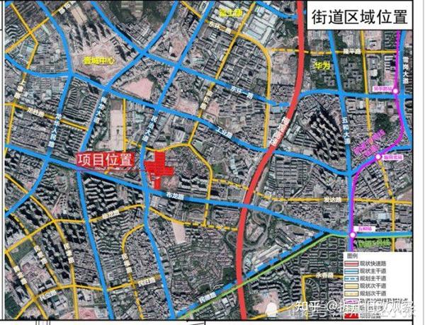 项目位于民治街道民治大道与布龙路交汇处东北侧,由39栋永久性建筑