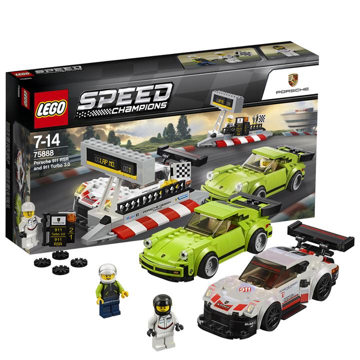 乐高lego   75888 保时捷911rsr和保时捷911 turbo 3.