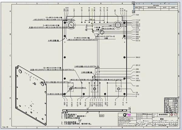 142套solidworks工程图图纸模板/机械加工图纸/机械制图模板图纸售94
