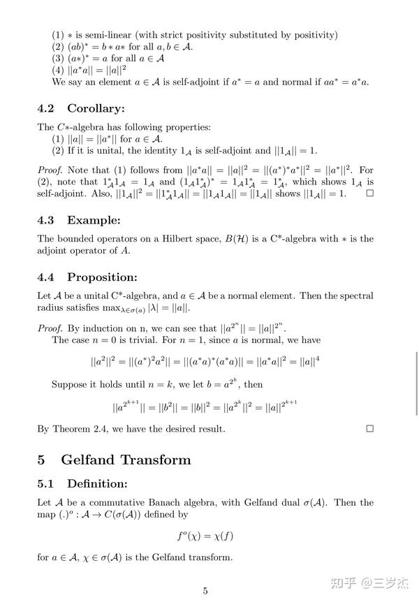 Banach Algebra Gelfand Transform