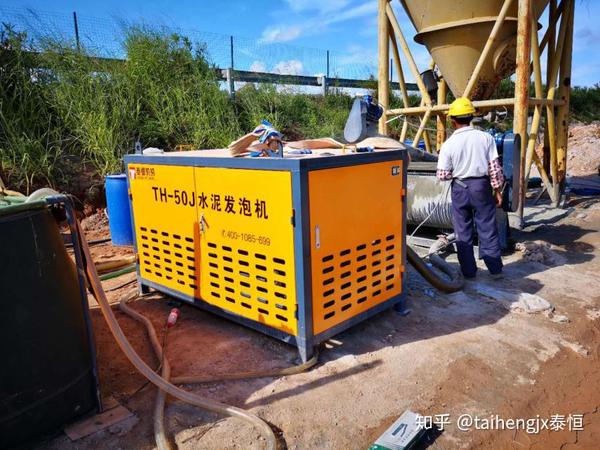 水泥发泡机发泡混凝土设备不同型号之间的功能差异