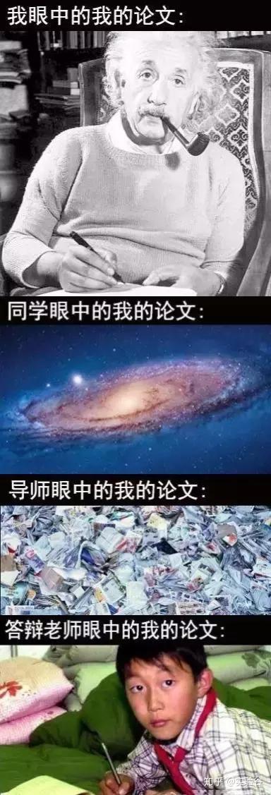 超搞笑!想象的论文答辩和真实的论文答辩