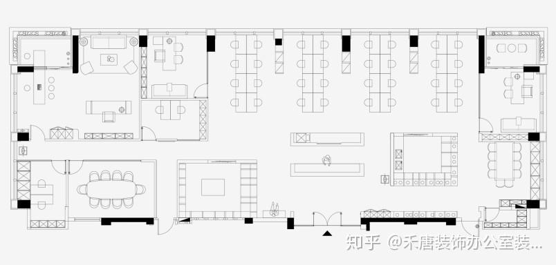 办公楼平面布置图