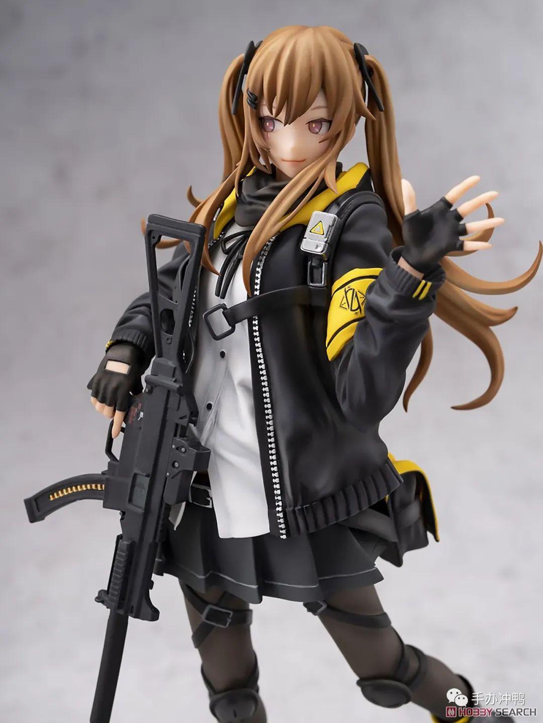 《少女前线》ump9 立绘这款ump9选择了游戏中最经典的初始立绘造型