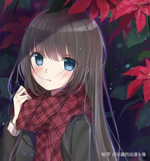 珍藏的动漫头像:校园风系列,活泼开朗的小仙女,对未来