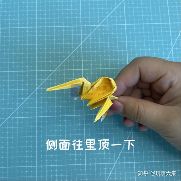立体的螃蟹折纸教程,步骤简单易学