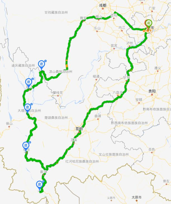 2019年春节自驾游云南旅游线路