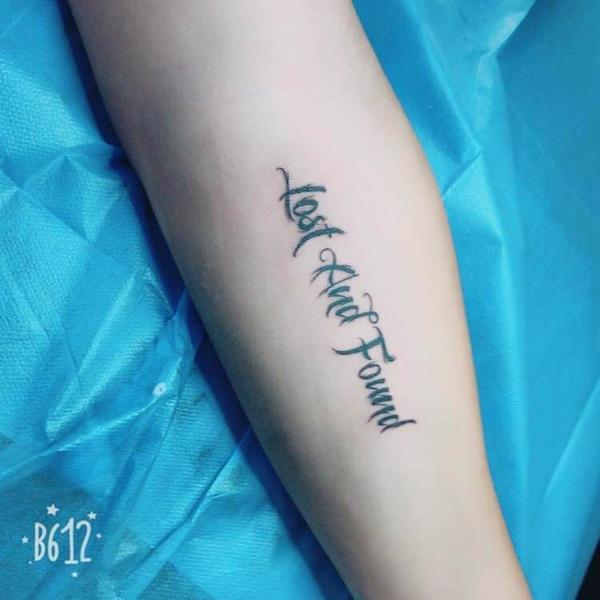 如果纹身写一行字你会纹什么?